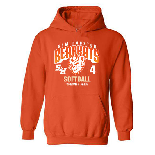 SHSU - NCAA Softball : Chesnee Faile - Classic Fashion Shersey Hooded Sweatshirt-0