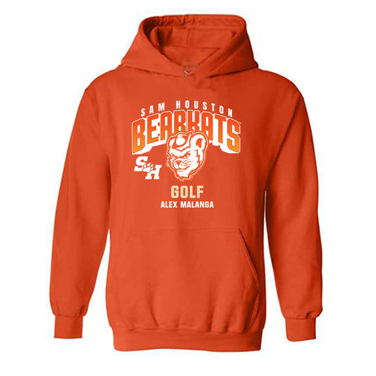 SHSU - NCAA Men's Golf : Alex Malanga - Classic Fashion Shersey Hooded Sweatshirt-0
