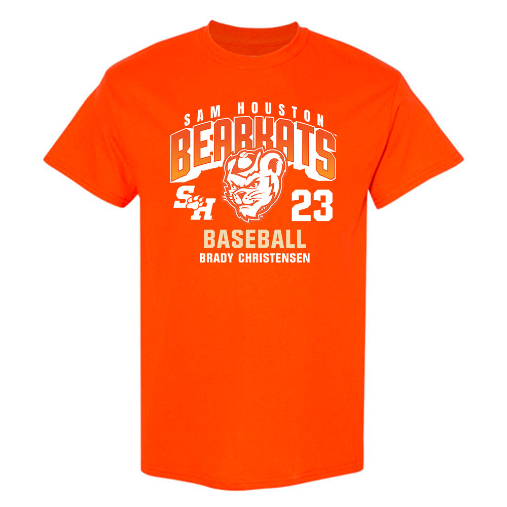 SHSU - NCAA Baseball : Brady Christensen - Classic Fashion Shersey T-Shirt-0