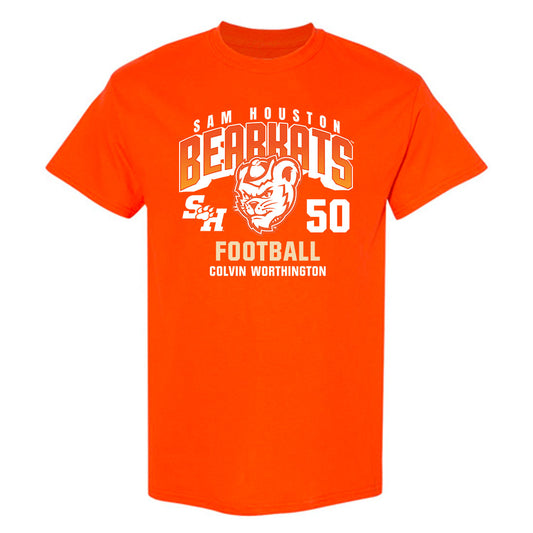 SHSU - NCAA Football : Colvin Worthington - Classic Fashion Shersey T-Shirt-0