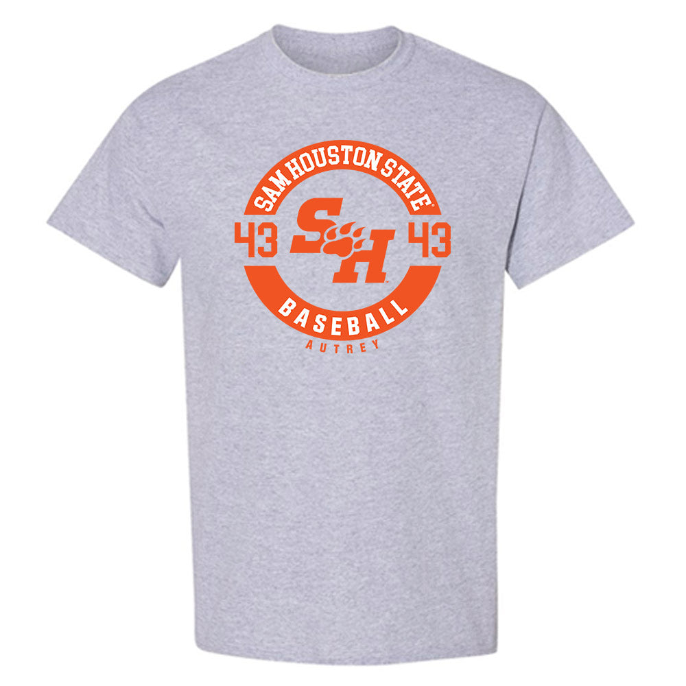 SHSU - NCAA Baseball : Hunter Autrey - Classic Fashion Shersey T-Shirt-0