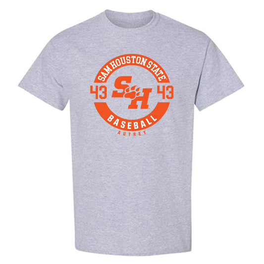 SHSU - NCAA Baseball : Hunter Autrey - Classic Fashion Shersey T-Shirt-0