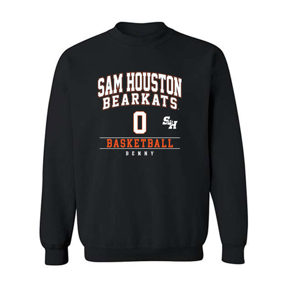 SHSU - NCAA Men's Basketball : Noah Benny - Classic Fashion Shersey Crewneck Sweatshirt-0