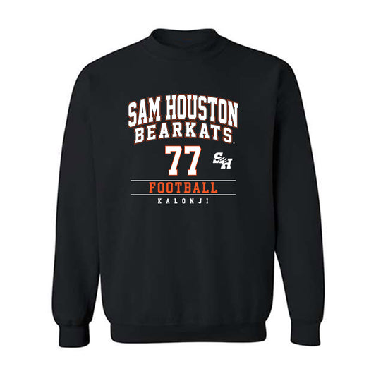 SHSU - NCAA Football : Kevin Kalonji - Classic Fashion Shersey Crewneck Sweatshirt-0