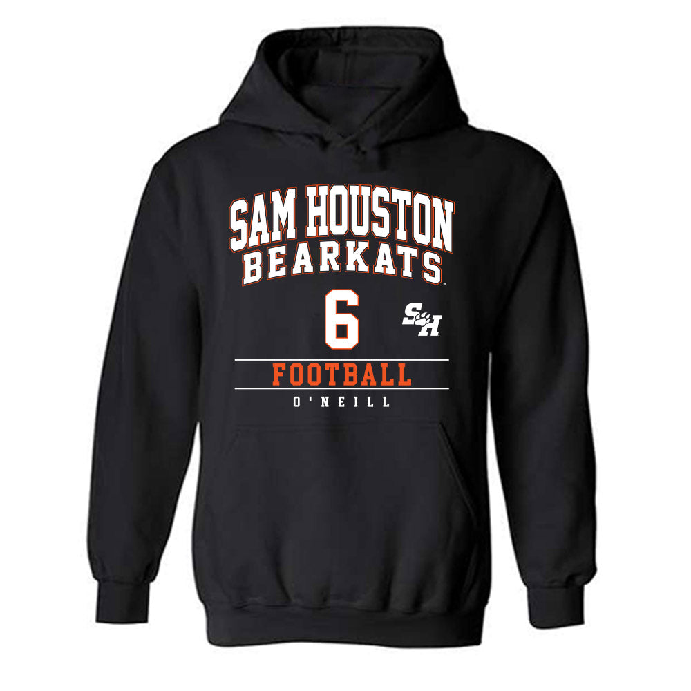 SHSU - NCAA Football : Grady O'Neill - Classic Fashion Shersey Hooded Sweatshirt-0