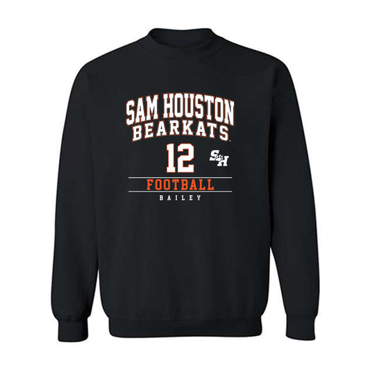 SHSU - NCAA Football : Tyler Bailey - Classic Fashion Shersey Crewneck Sweatshirt-0