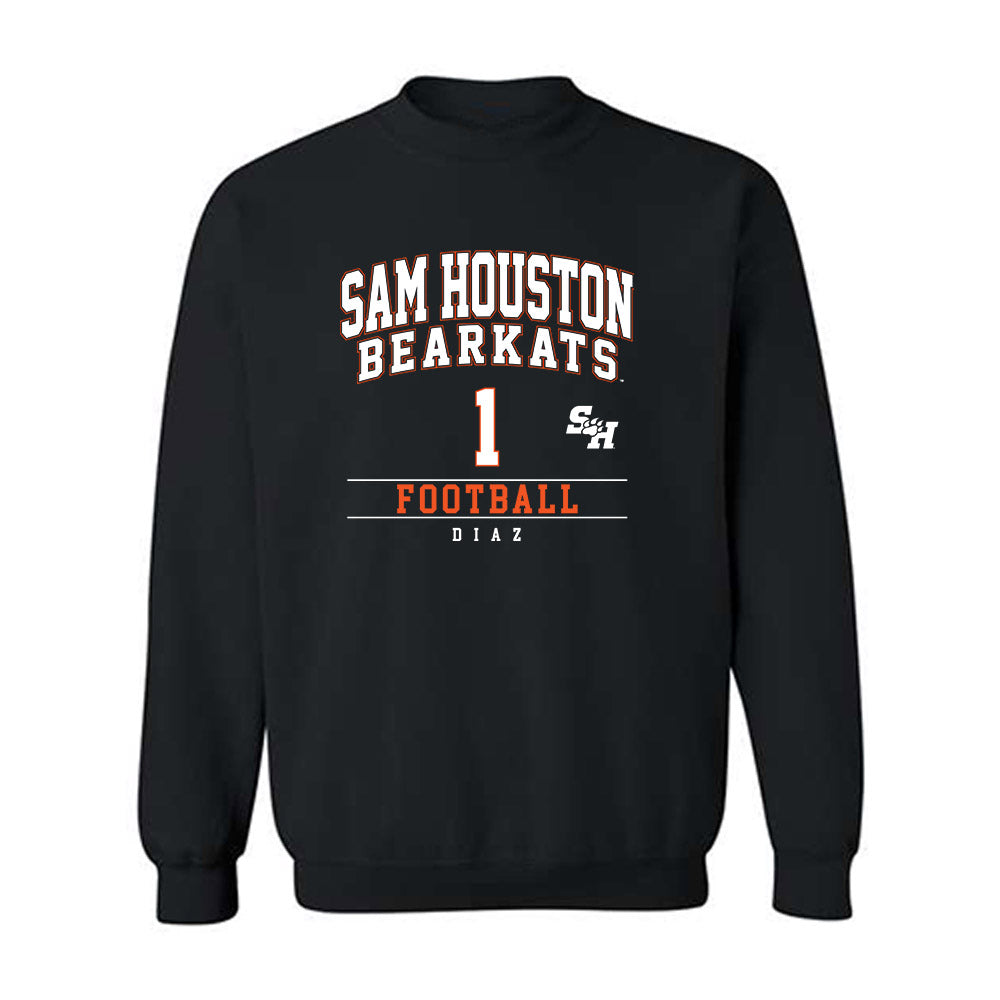 SHSU - NCAA Football : Jada Diaz - Classic Fashion Shersey Crewneck Sweatshirt-0