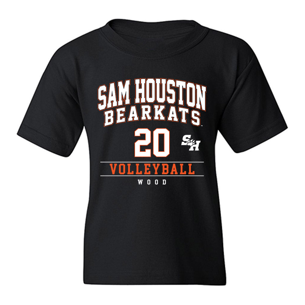 SHSU - NCAA Women's Volleyball : Bella Wood - Classic Fashion Shersey Youth T-Shirt-0