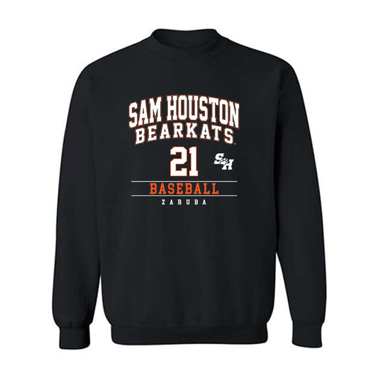 SHSU - NCAA Baseball : Connor Zaruba - Classic Fashion Shersey Crewneck Sweatshirt-0
