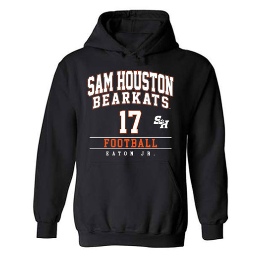 SHSU - NCAA Football : Christopher Eaton Jr. - Classic Fashion Shersey Hooded Sweatshirt-0