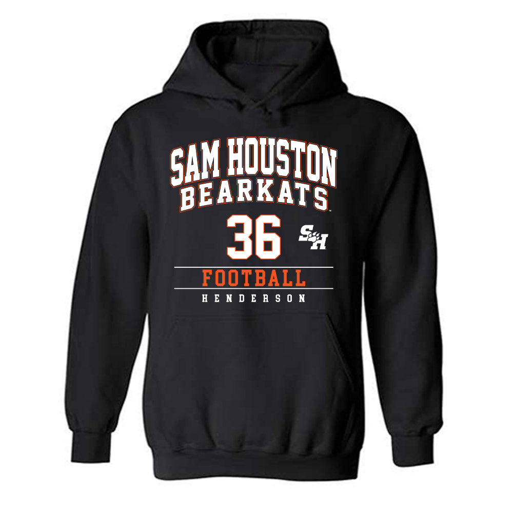 SHSU - NCAA Football : Octavius Henderson - Classic Fashion Shersey Hooded Sweatshirt-0