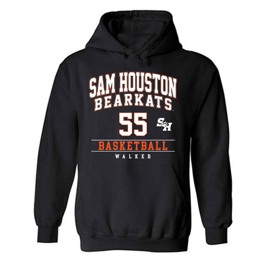 SHSU - NCAA Men's Basketball : jacob walker - Classic Fashion Shersey Hooded Sweatshirt-0
