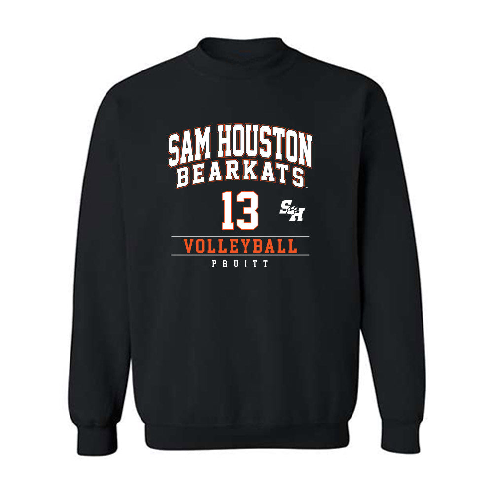 SHSU - NCAA Women's Volleyball : Avery Pruitt - Classic Fashion Shersey Crewneck Sweatshirt-0