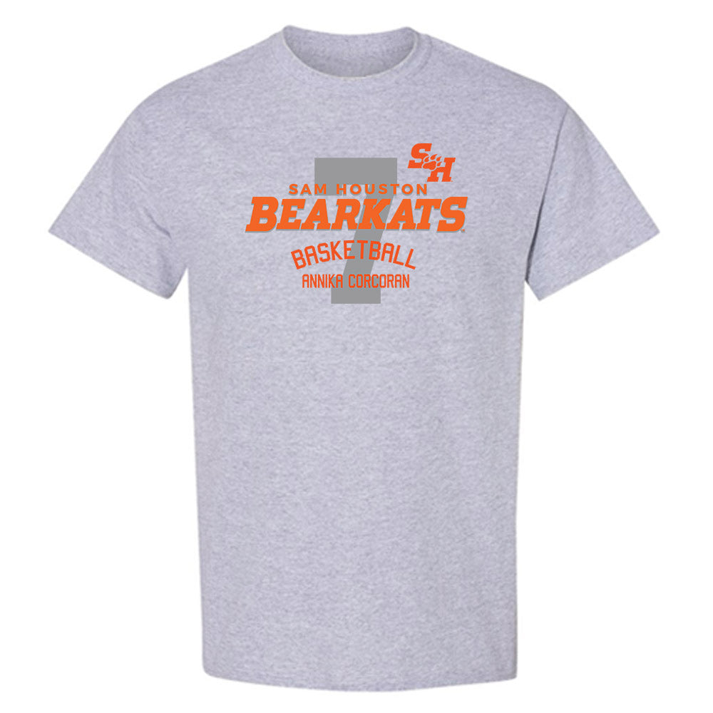 SHSU - NCAA Women's Basketball : annika corcoran - Classic Fashion Shersey T-Shirt-0