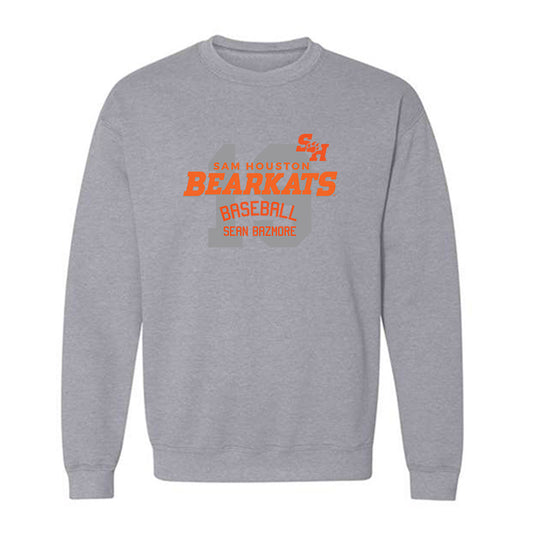 SHSU - NCAA Baseball : Sean Bazmore - Classic Fashion Shersey Crewneck Sweatshirt-0