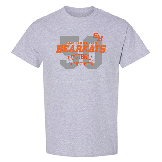 SHSU - NCAA Football : Cole Worthington - Classic Fashion Shersey T-Shirt-0