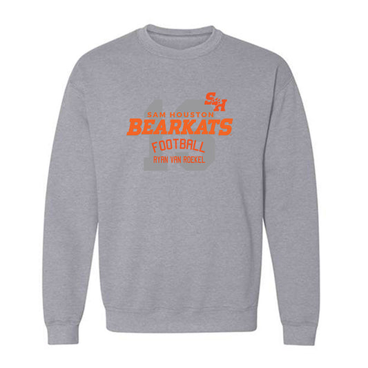 SHSU - NCAA Football : Ryan Van Roekel - Classic Fashion Shersey Crewneck Sweatshirt-0