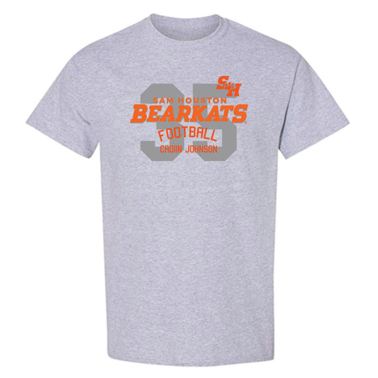 SHSU - NCAA Football : Cadiin Johnson - Classic Fashion Shersey T-Shirt-0