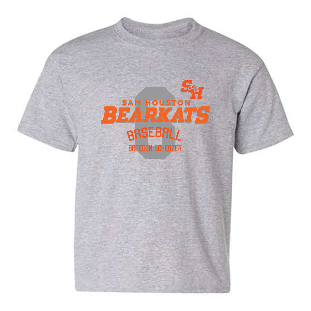 SHSU - NCAA Baseball : Braeden Scherzer - Classic Fashion Shersey Youth T-Shirt-0