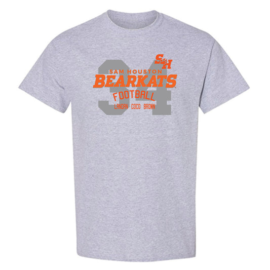 SHSU - NCAA Football : Landan "Coco" Brown - Classic Fashion Shersey T-Shirt-0