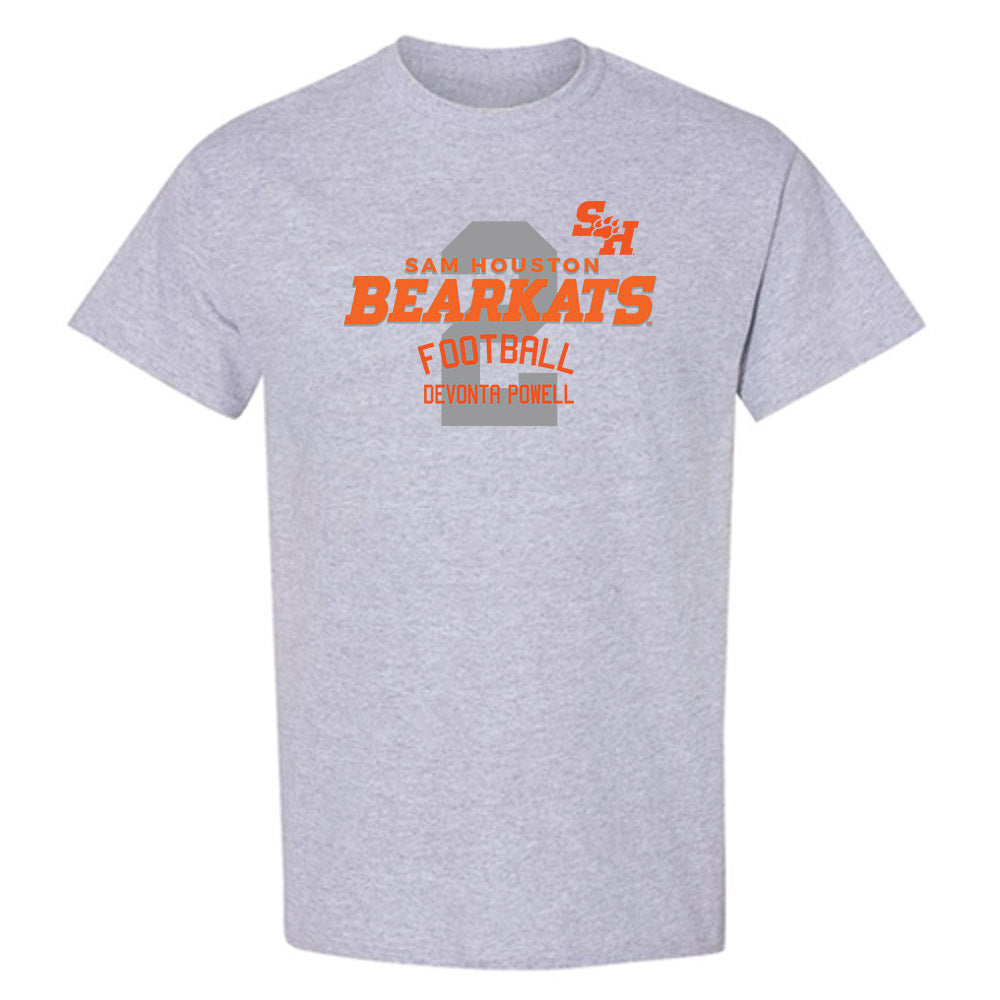 SHSU - NCAA Football : Devonta Powell - Classic Fashion Shersey T-Shirt-0
