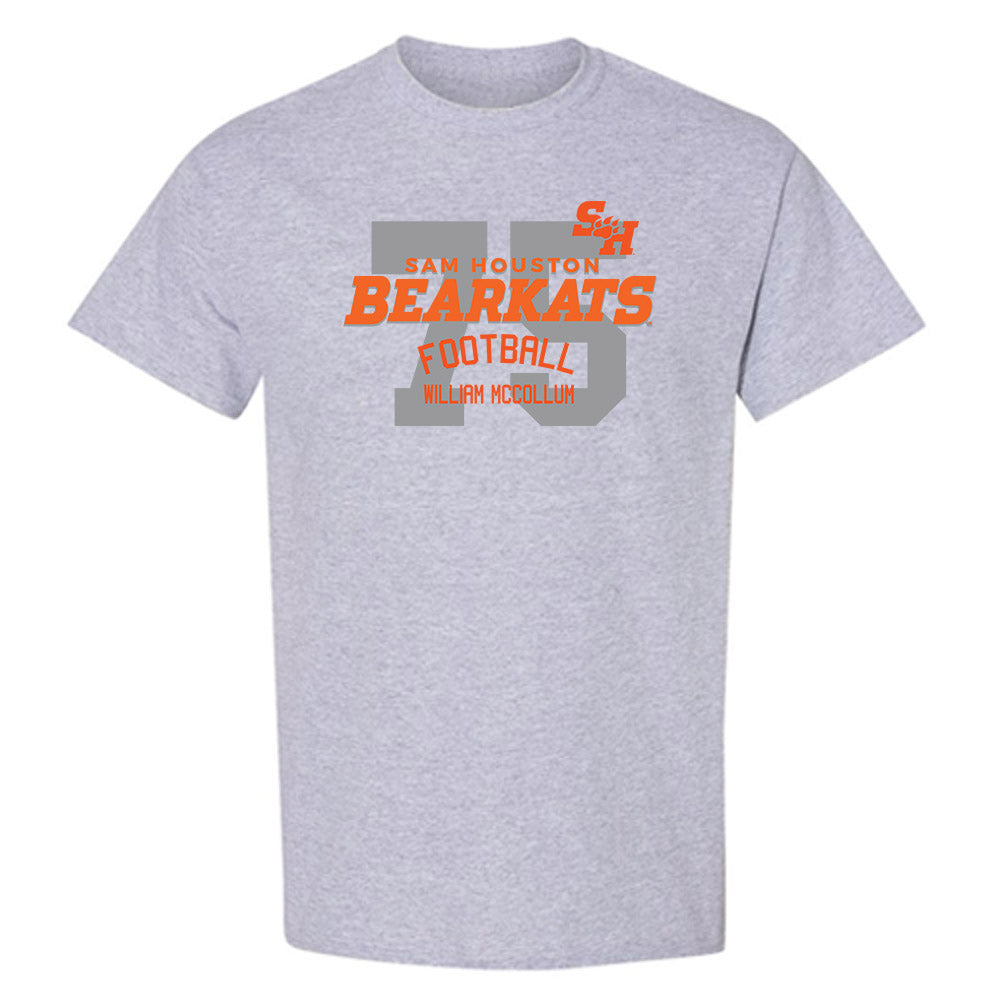 SHSU - NCAA Football : William McCollum - Classic Fashion Shersey T-Shirt-0