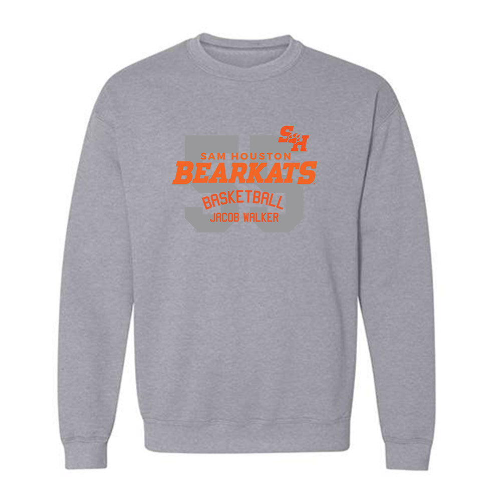 SHSU - NCAA Men's Basketball : jacob walker - Classic Fashion Shersey Crewneck Sweatshirt-0
