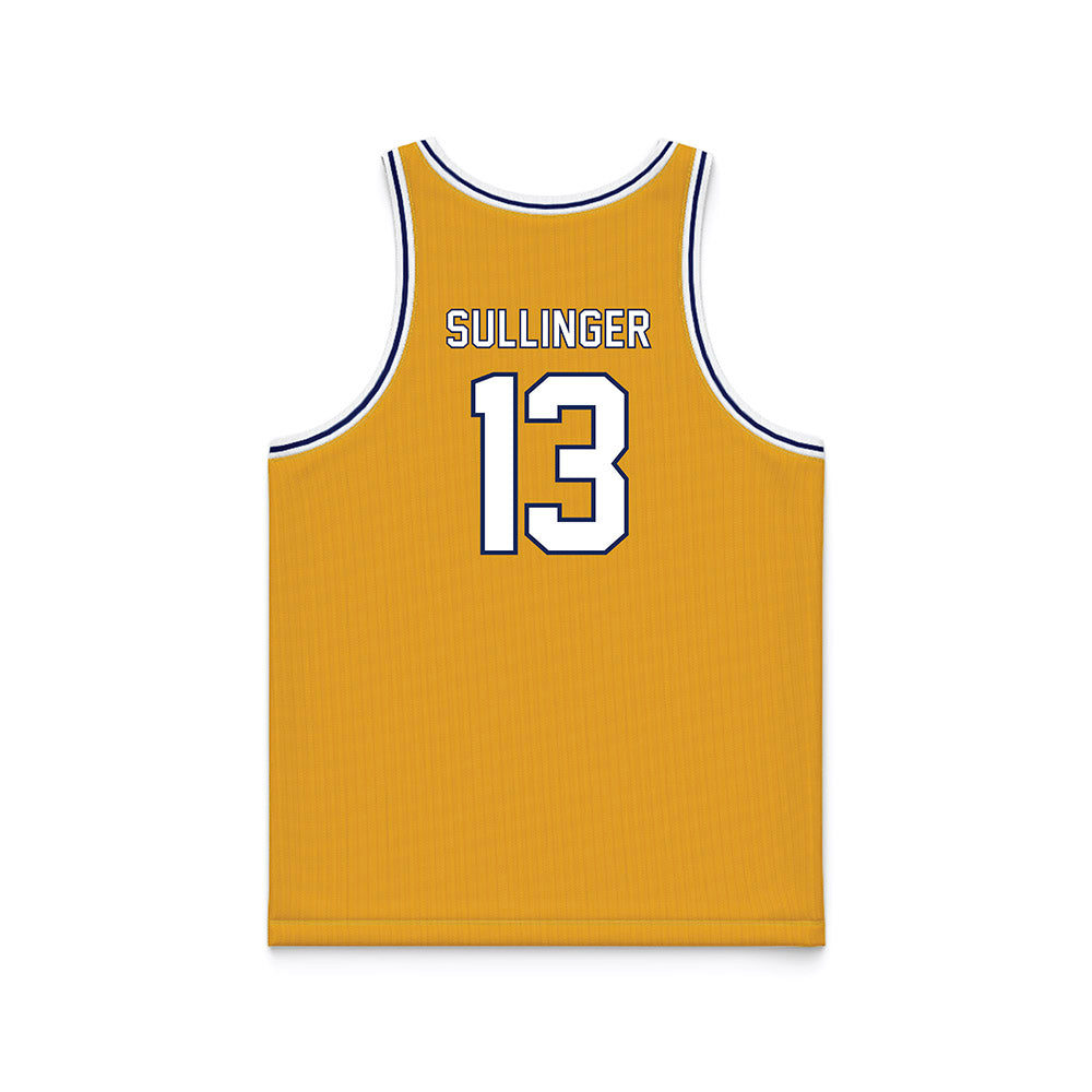 Kent State - NCAA Men's Basketball : Jalen Sullinger - Gold Basketball Jersey-1