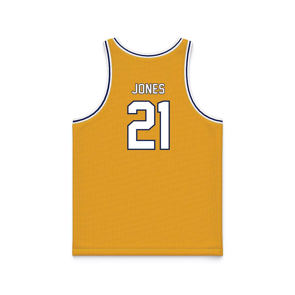 Kent State - NCAA Men's Basketball : Deandre Jones - Gold Basketball Jersey