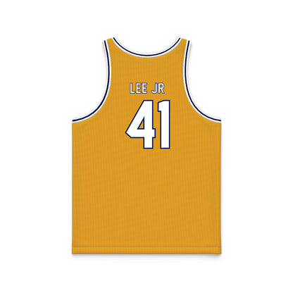 Kent State - NCAA Men's Basketball : Derrick Lee Jr - Gold Basketball Jersey