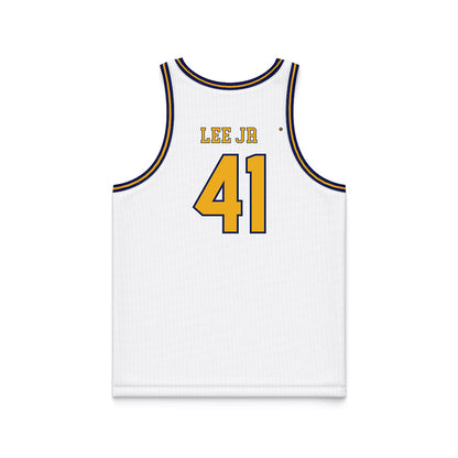 Kent State - NCAA Men's Basketball : Derrick Lee Jr - White Basketball Jersey