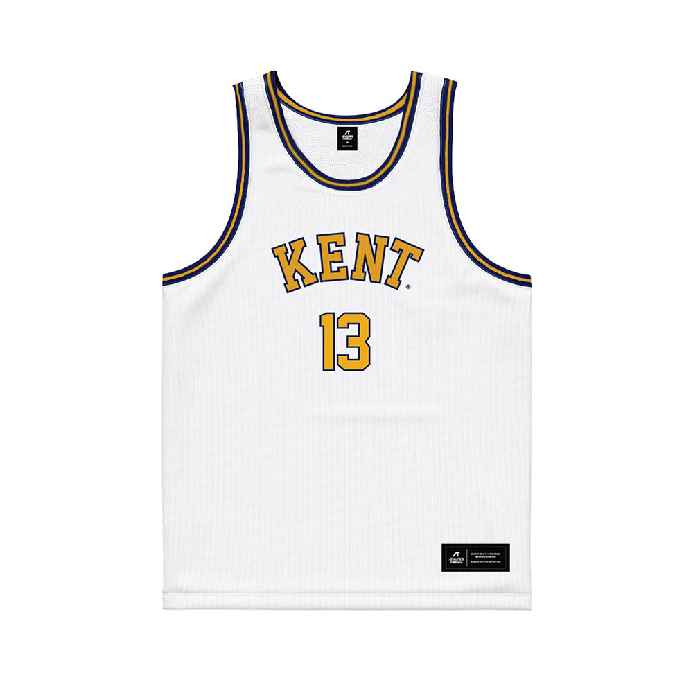 Kent State - NCAA Men's Basketball : Jalen Sullinger - White Basketball Jersey-0