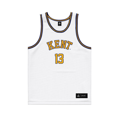 Kent State - NCAA Men's Basketball : Jalen Sullinger - White Basketball Jersey-0