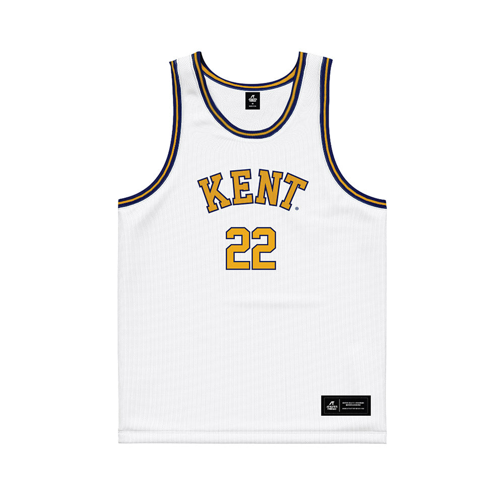 Kent State - NCAA Men's Basketball : Anthony Morales - White Basketball Jersey