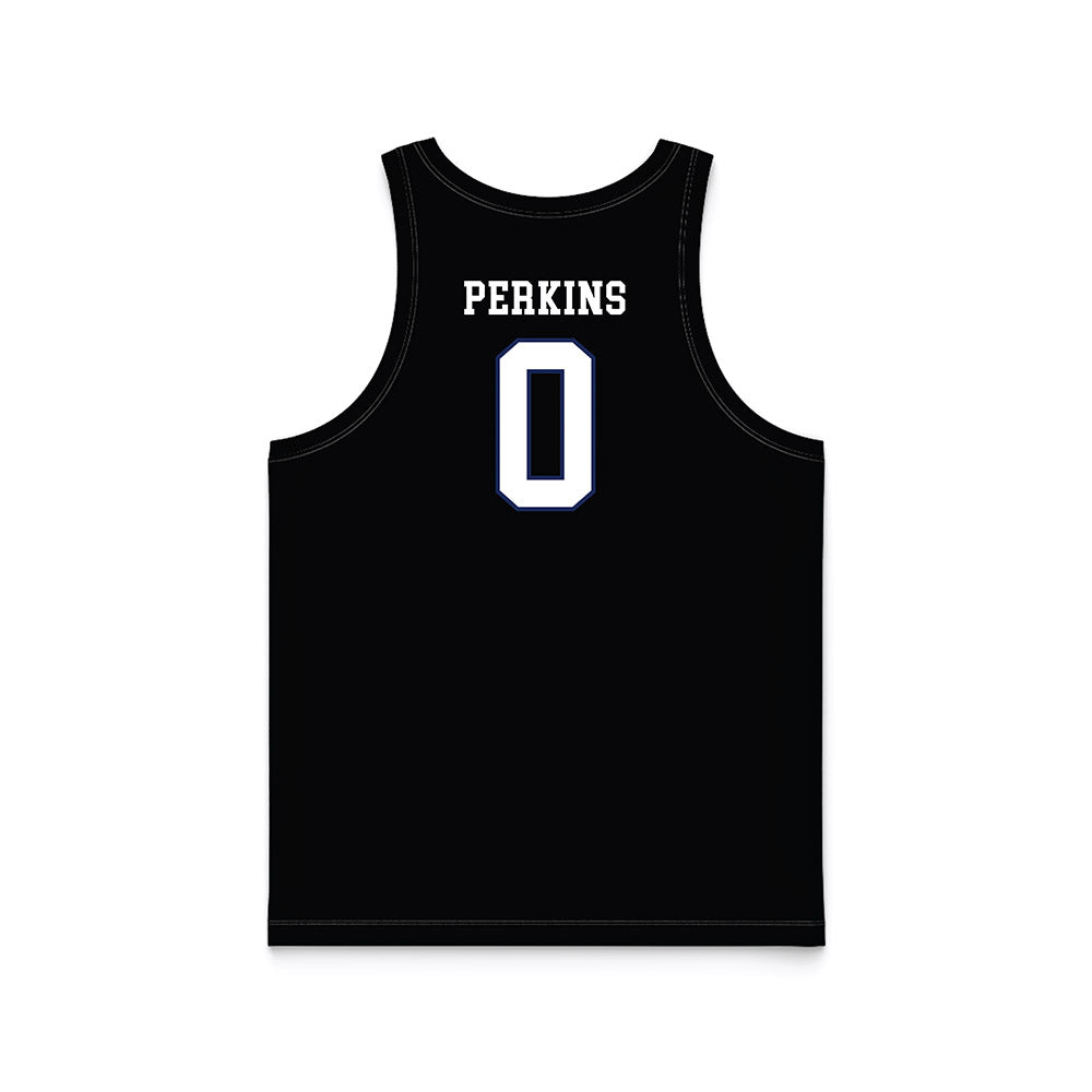 Kent State - NCAA Women's Basketball : Kaley Perkins - Black Basketball Jersey