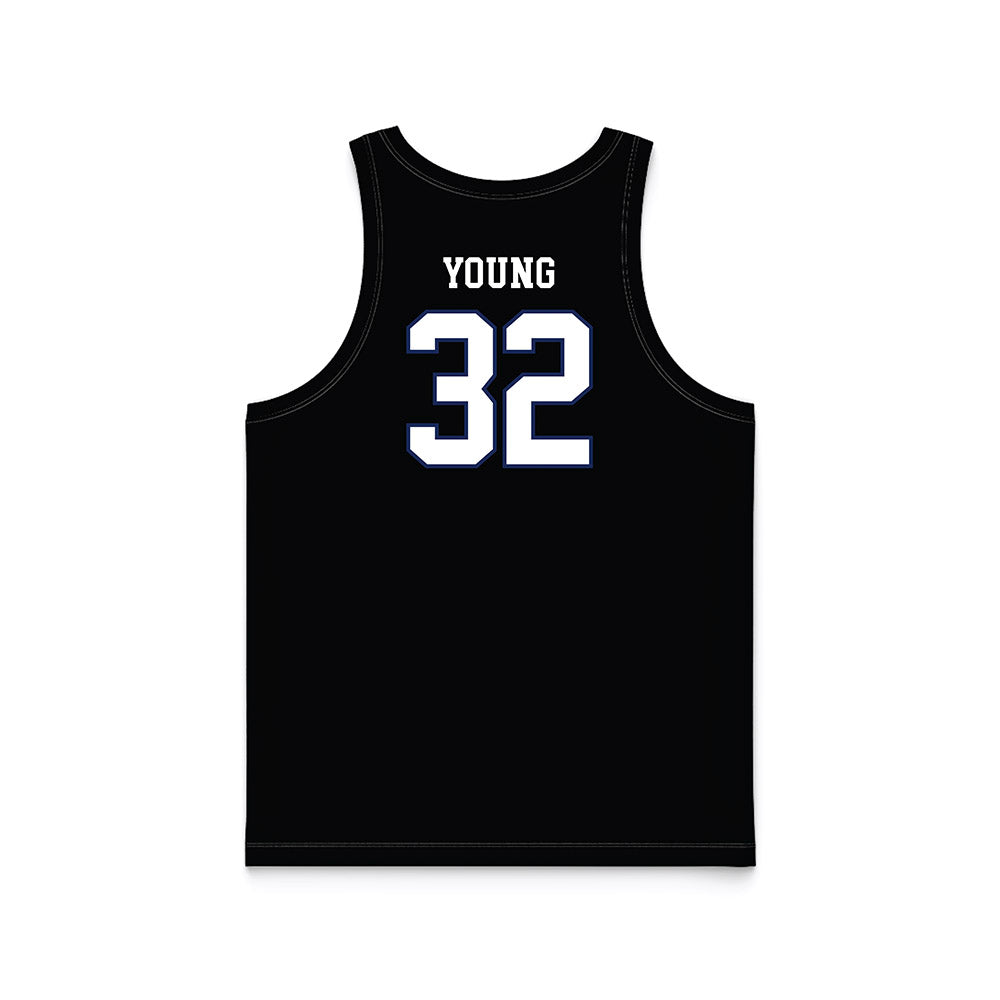 Kent State - NCAA Women's Basketball : Hannah Young - Black Basketball Jersey