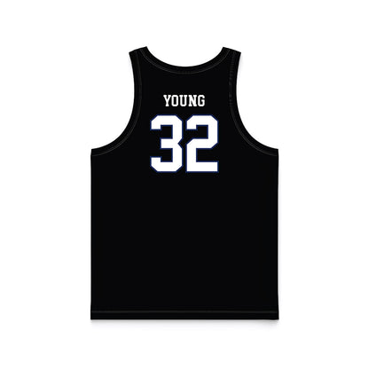 Kent State - NCAA Women's Basketball : Hannah Young - Black Basketball Jersey