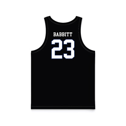 Kent State - NCAA Women's Basketball : Mya Babbitt - Black Basketball Jersey