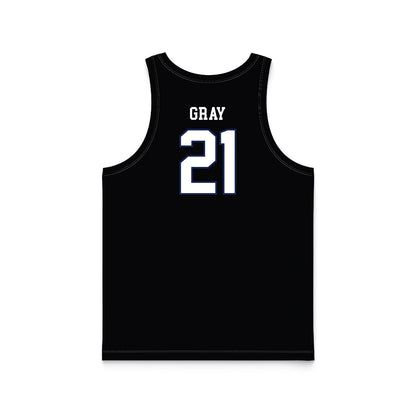 Kent State - NCAA Women's Basketball : Dionna Gray - Black Basketball Jersey