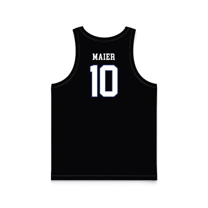 Kent State - NCAA Women's Basketball : Elena Maier - Black Basketball Jersey