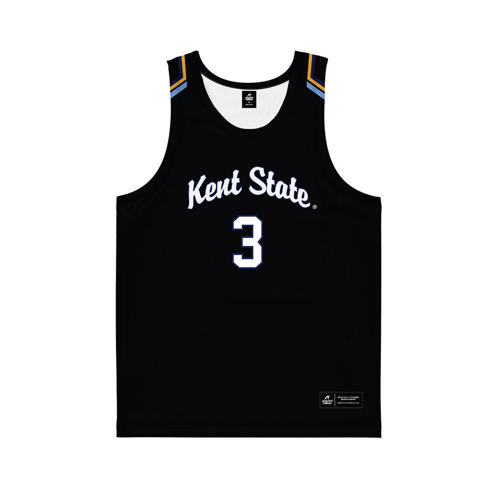 Kent State - NCAA Women's Basketball : Corynne Hauser - Black Basketball Jersey