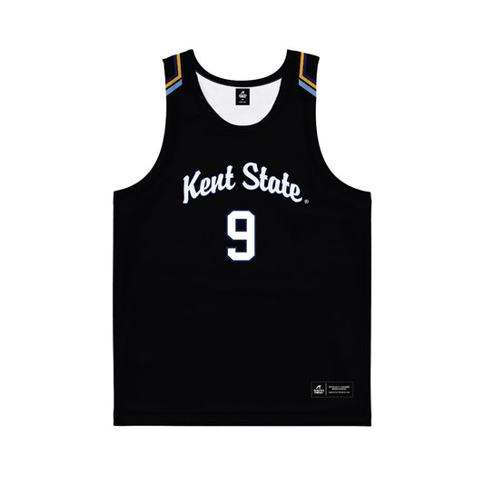Kent State - NCAA Women's Basketball : Rylee Kalocay - Black Basketball Jersey-0