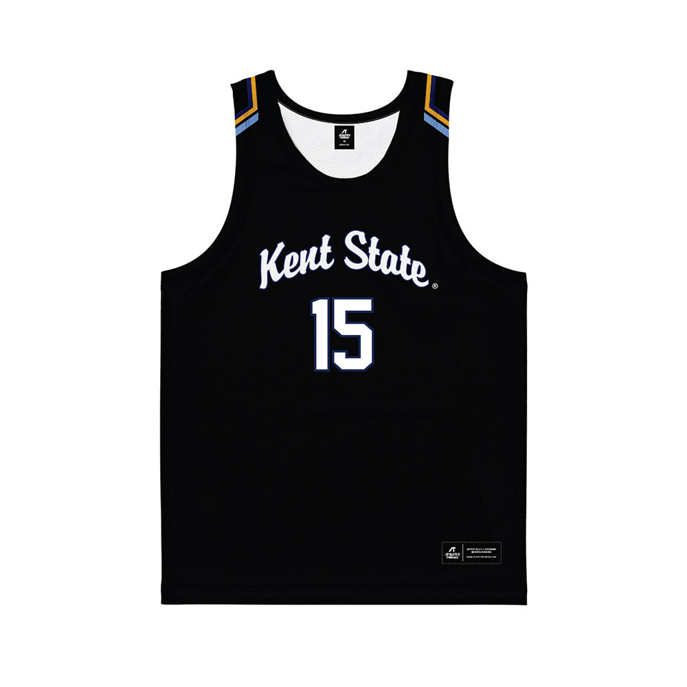 Kent State - NCAA Women's Basketball : Bridget Dunn - Black Basketball Jersey