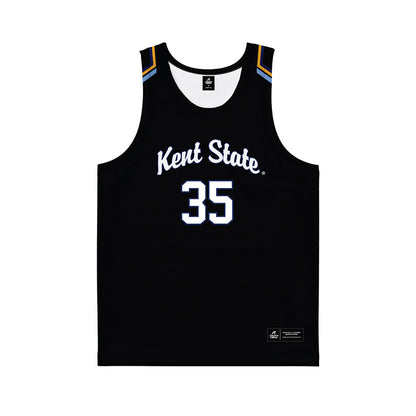 Kent State - NCAA Women's Basketball : Emory Klatt - Black Basketball Jersey-0