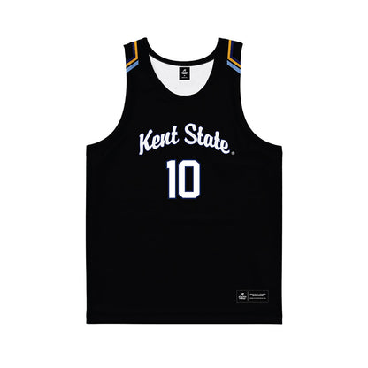 Kent State - NCAA Women's Basketball : Elena Maier - Black Basketball Jersey