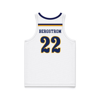 Kent State - NCAA Women's Basketball : Joy Bergstrom - White Basketball Jersey