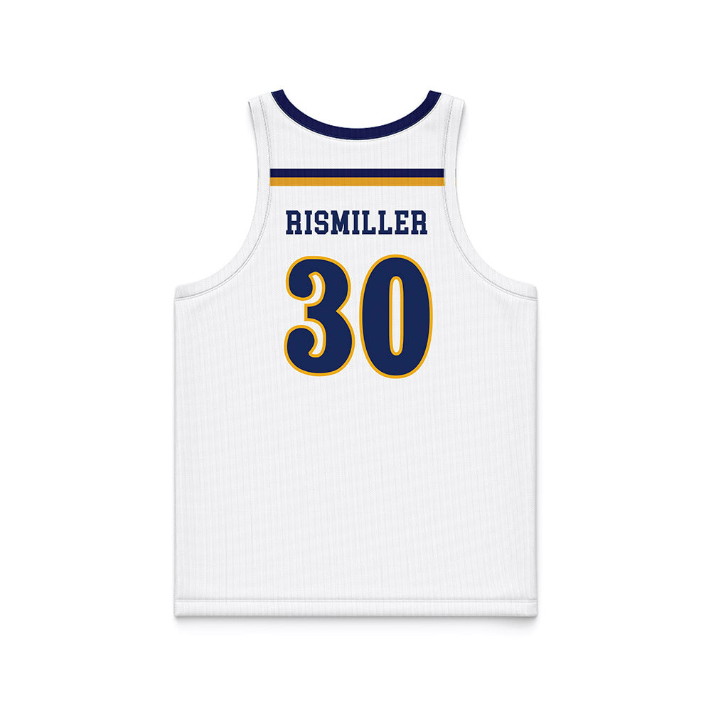 Kent State - NCAA Women's Basketball : Riley Rismiller - White Basketball Jersey
