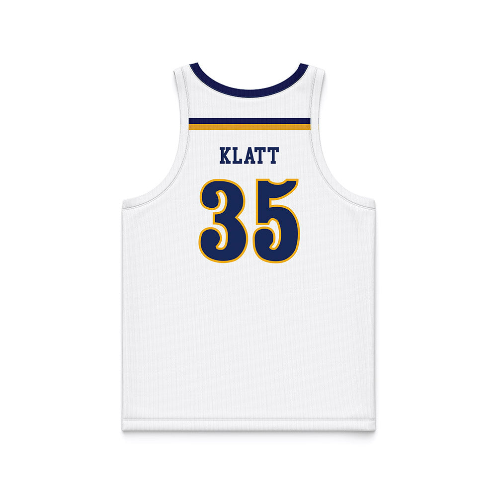 Kent State - NCAA Women's Basketball : Emory Klatt - White Basketball Jersey-1