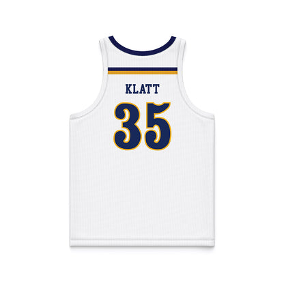 Kent State - NCAA Women's Basketball : Emory Klatt - White Basketball Jersey-1