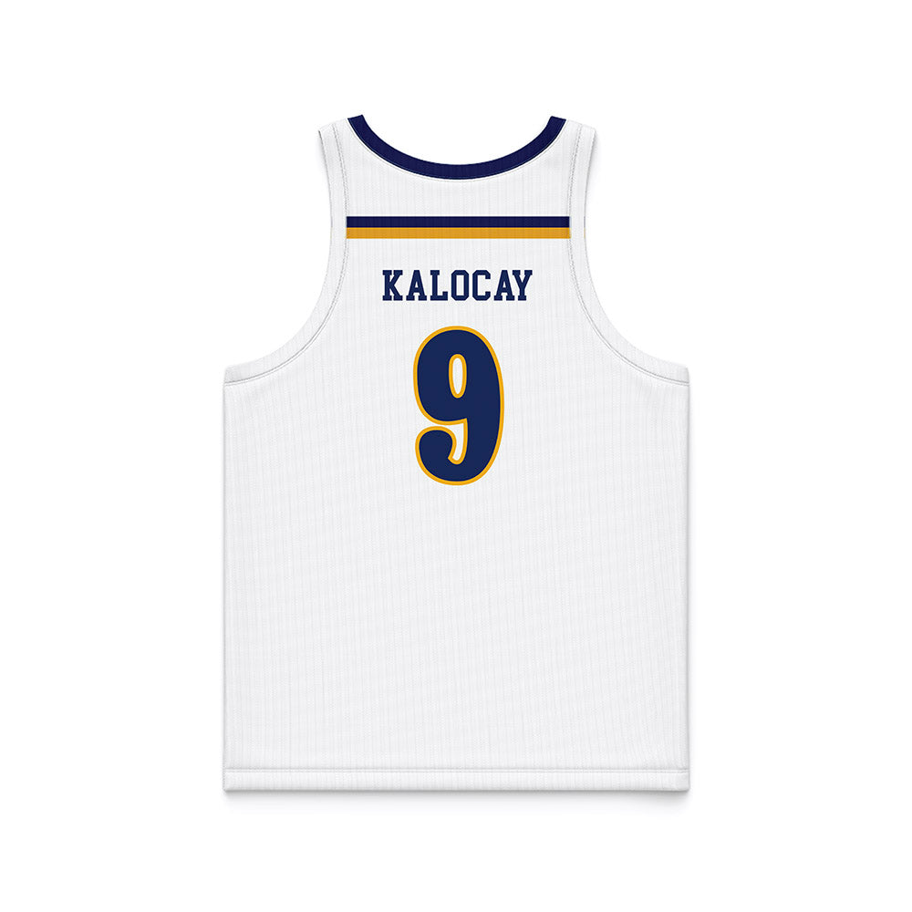 Kent State - NCAA Women's Basketball : Rylee Kalocay - White Basketball Jersey-1